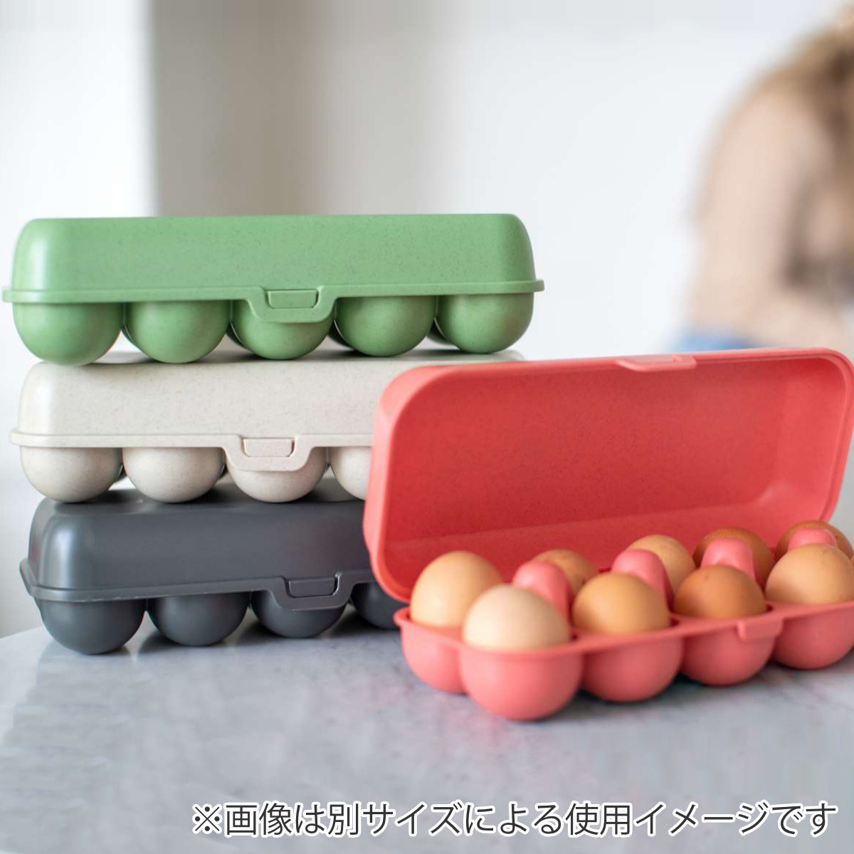 アントレックス 冷蔵庫収納 KOZIOL エッグボックス S （ 卵ケース