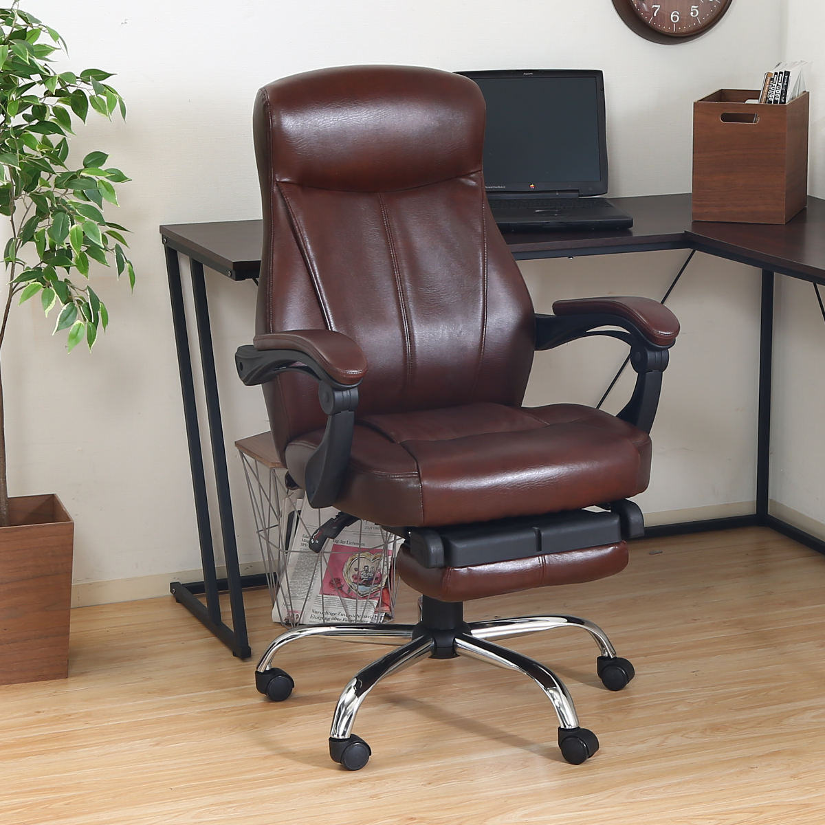 不二貿易（Fuji Boeki） リクライニングチェア 座面高42〜50cm ゼクス