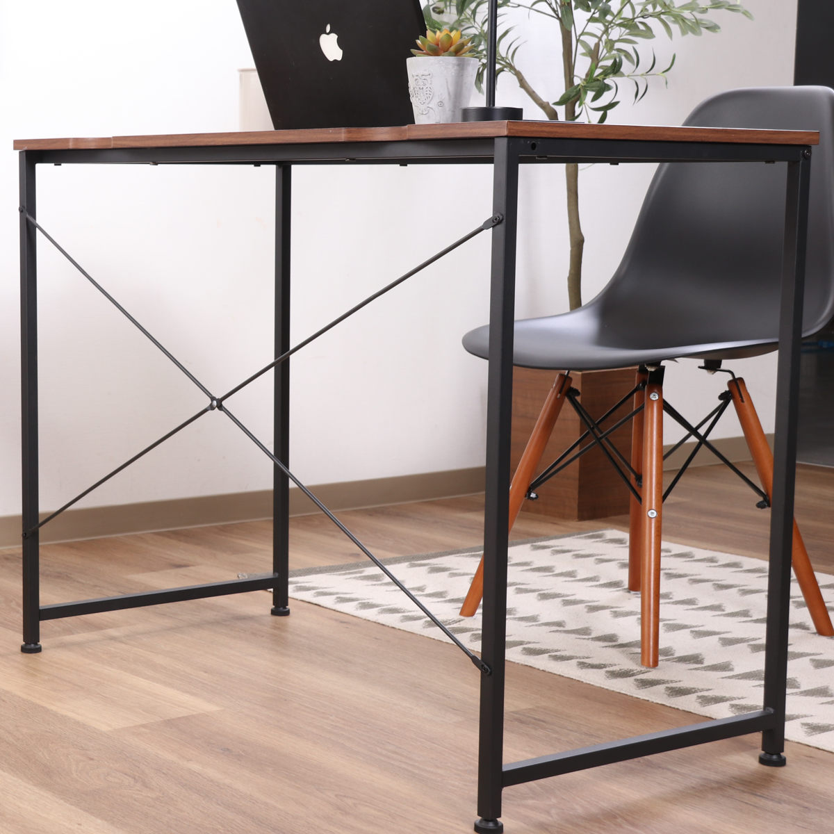 不二貿易（Fuji Boeki） ワークデスク 幅95cm ルカ （ シンプルデスク