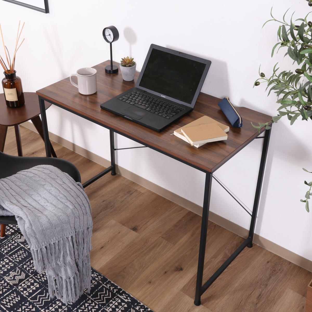 不二貿易（Fuji Boeki） ワークデスク 幅95cm ルカ （ シンプルデスク