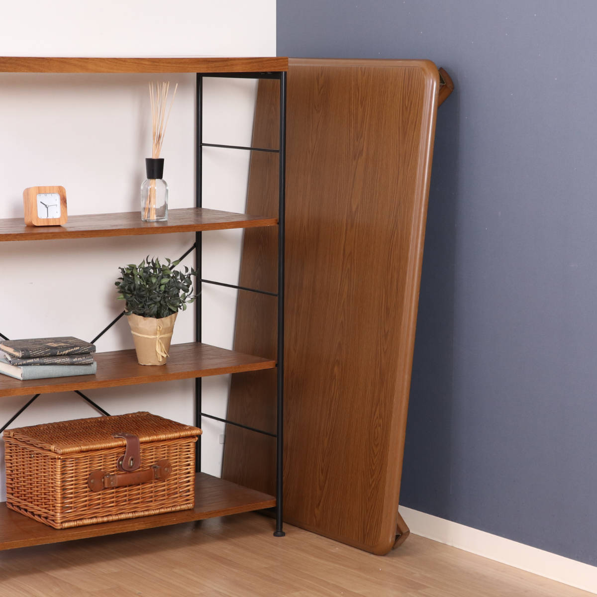 不二貿易（Fuji Boeki） ローテーブル 幅120×奥行75×高さ33・38cm 軽量