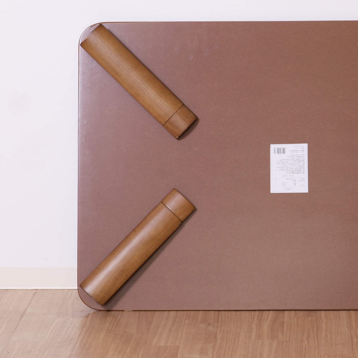 ローテーブル 幅105×奥行75×高さ33・38cm 軽量折りたたみ座卓 継脚付 （ リビングテーブル センターテーブル テーブル ）_11