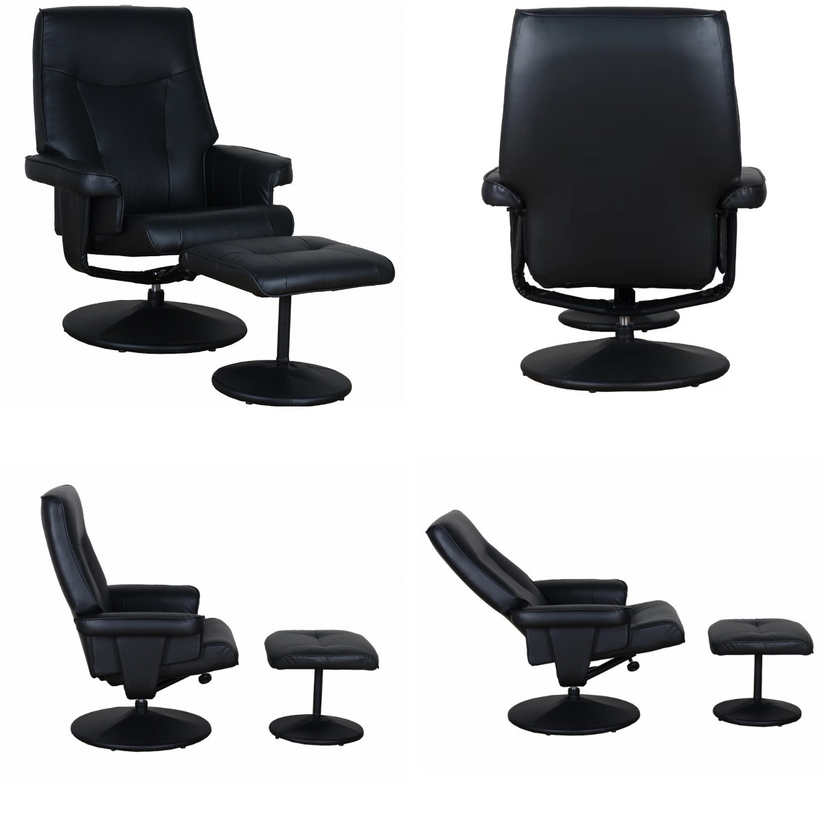 東馬（Tohma） ソファ 1人掛け 幅76cm オットマン付 パーソナルチェア