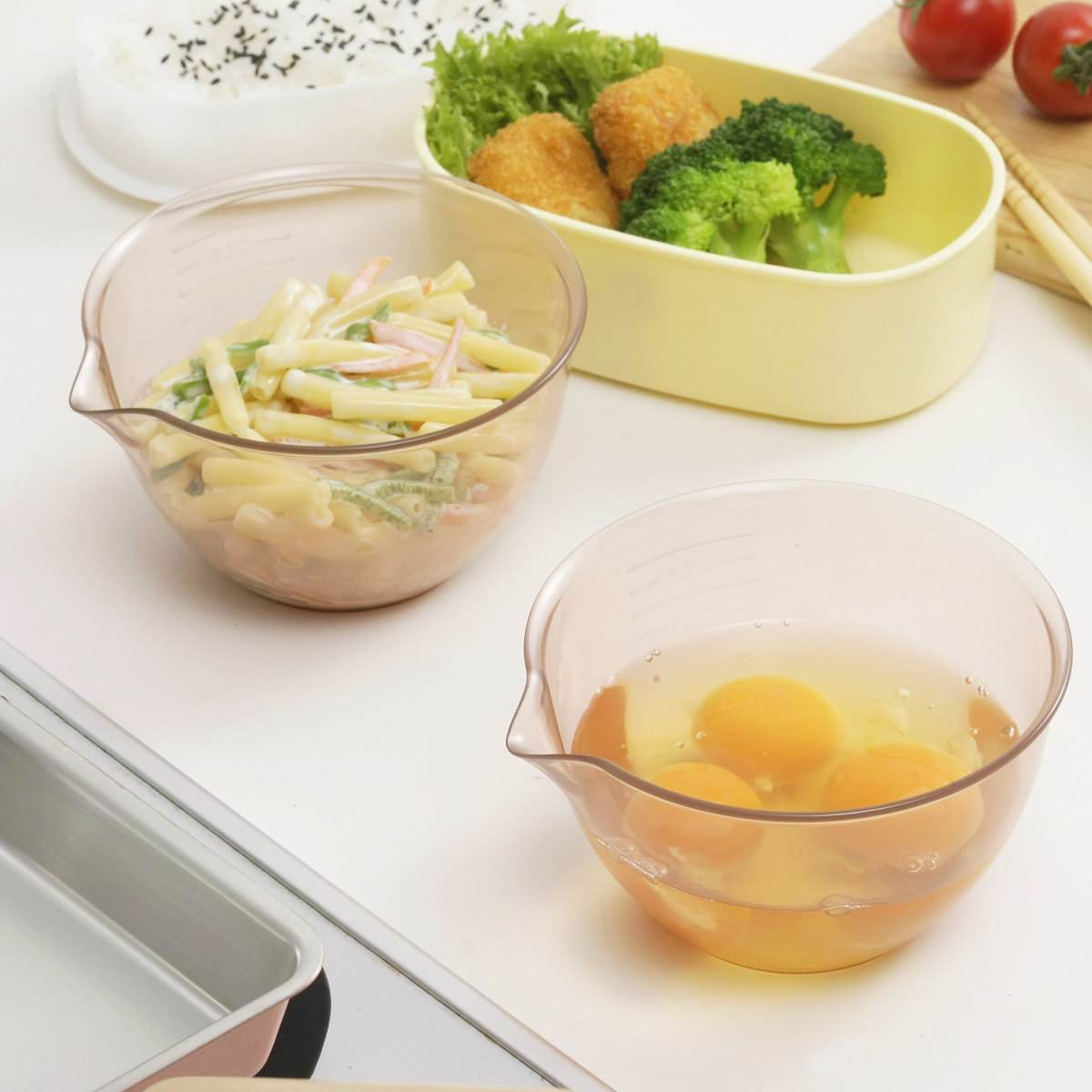 下村企販 ボウル 2個セット 電子レンジ対応 日本製 グリルdeクック