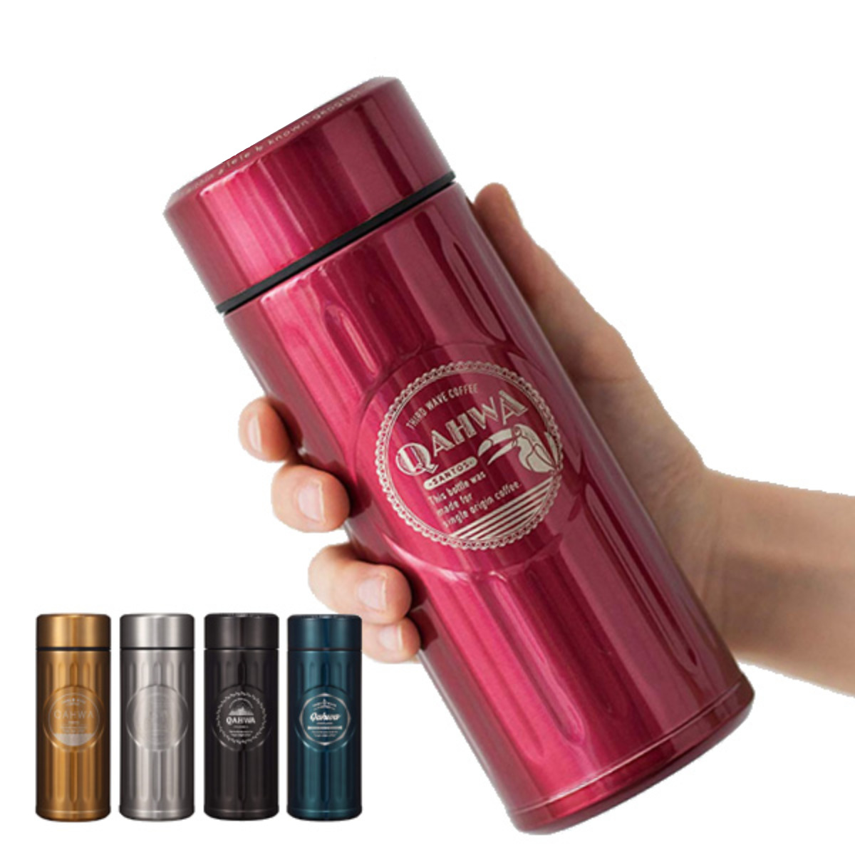 限定品 希少 ｶﾌｱ ｺｰﾋｰﾎﾞﾄﾙ 420ml 限定 ﾆｭｰﾖｰｸﾎﾜｲﾄ シービージャパン カフア コーヒーボトル 420ml (水筒・ボトル