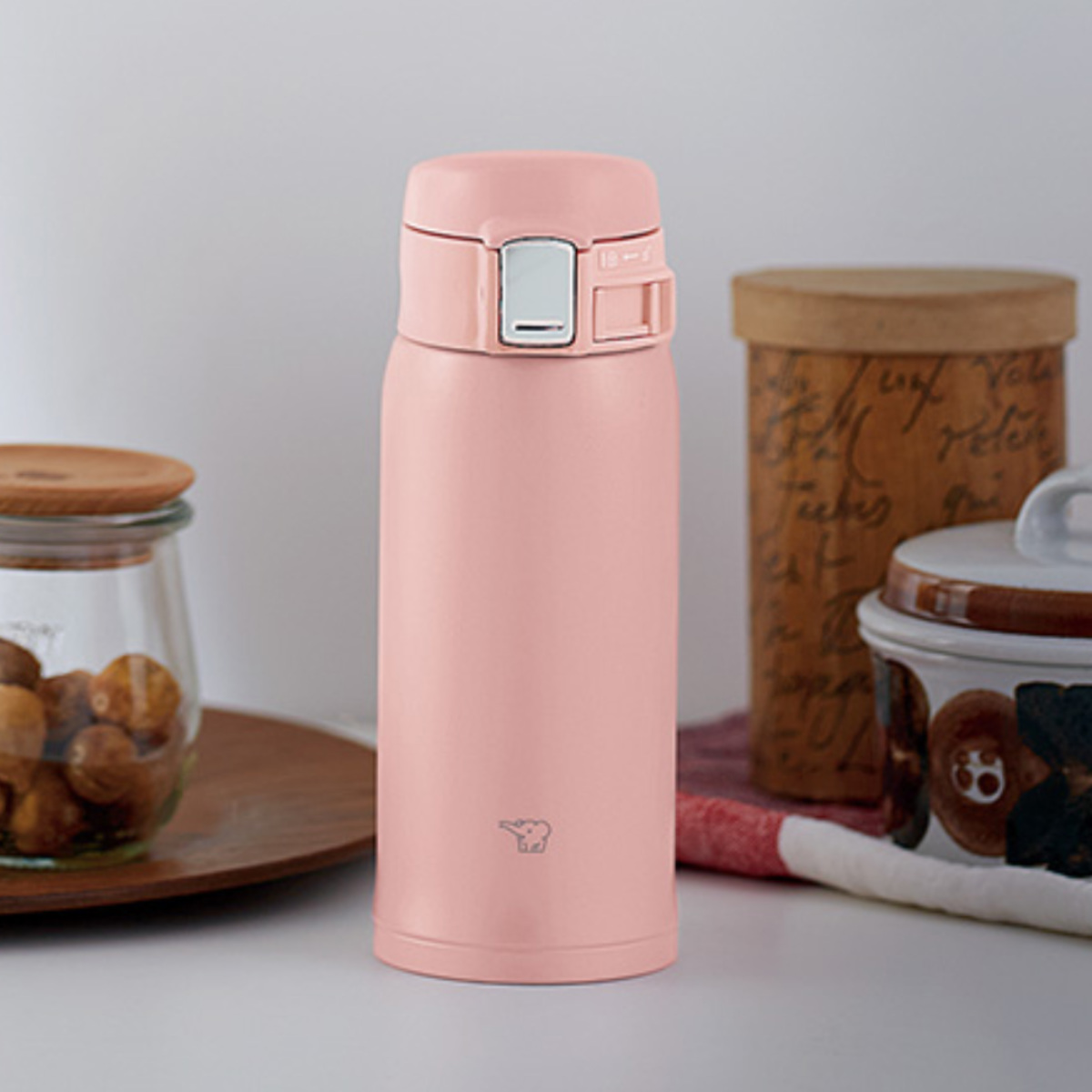 象印（ZOJIRUSHI） 水筒 360ml ステンレスマグ ワンタッチオープン
