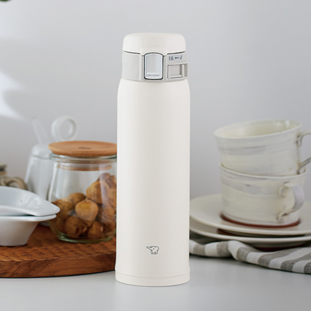 象印（ZOJIRUSHI） 水筒 480ml ステンレスマグ ワンタッチオープン