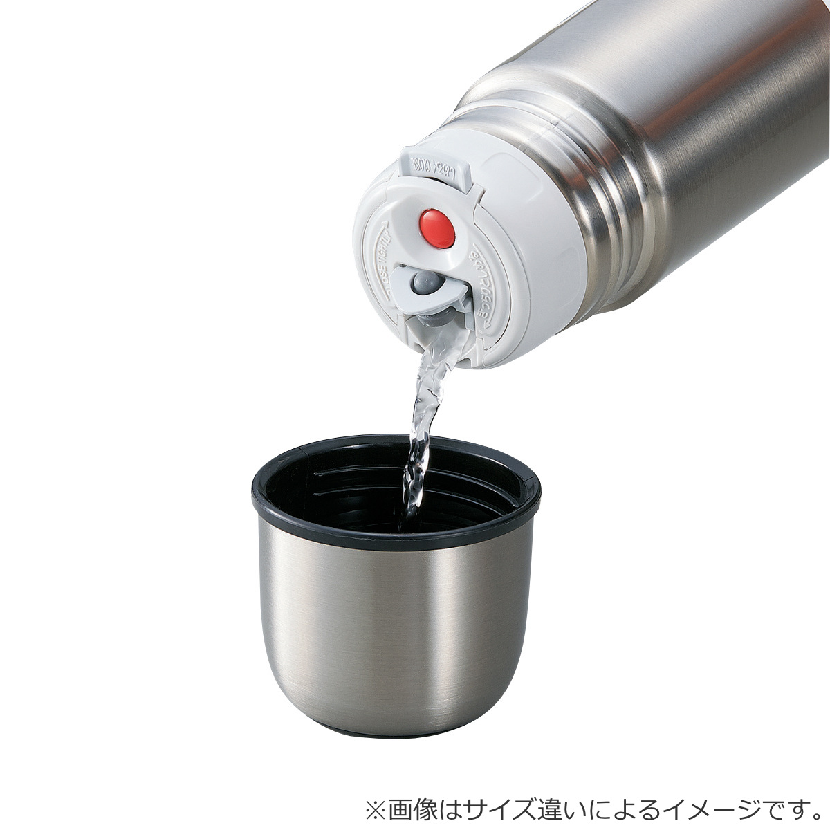 象印（ZOJIRUSHI） 水筒 500ml スリムステンレスボトル （ ZOJIRUSHI