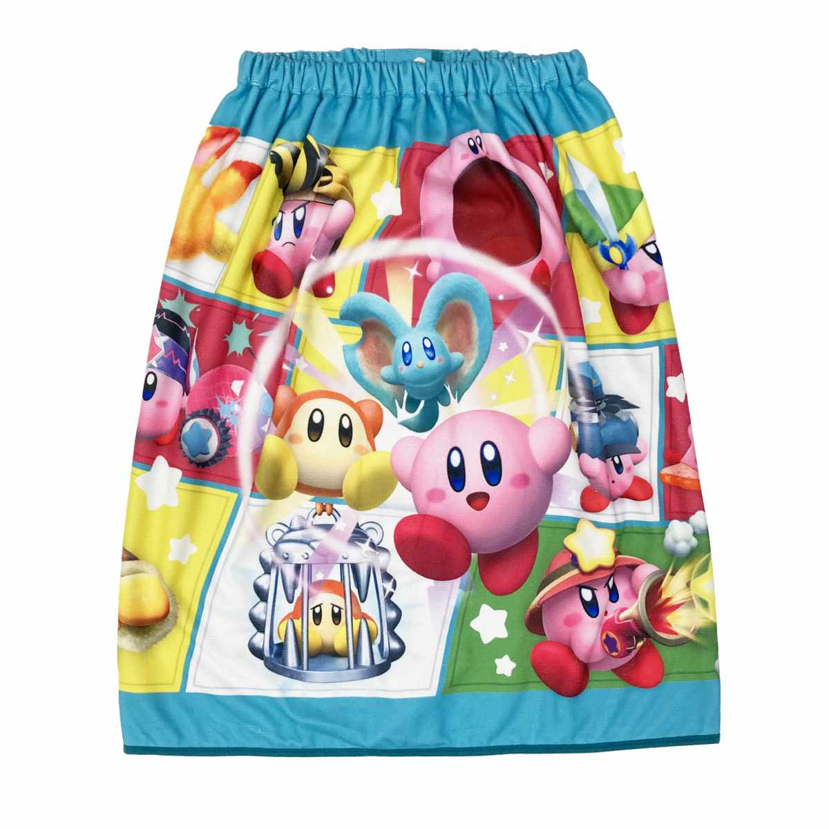 巻きタオル 星のカービィ 3Dディスカバリー柄 マイクロファイバー 60