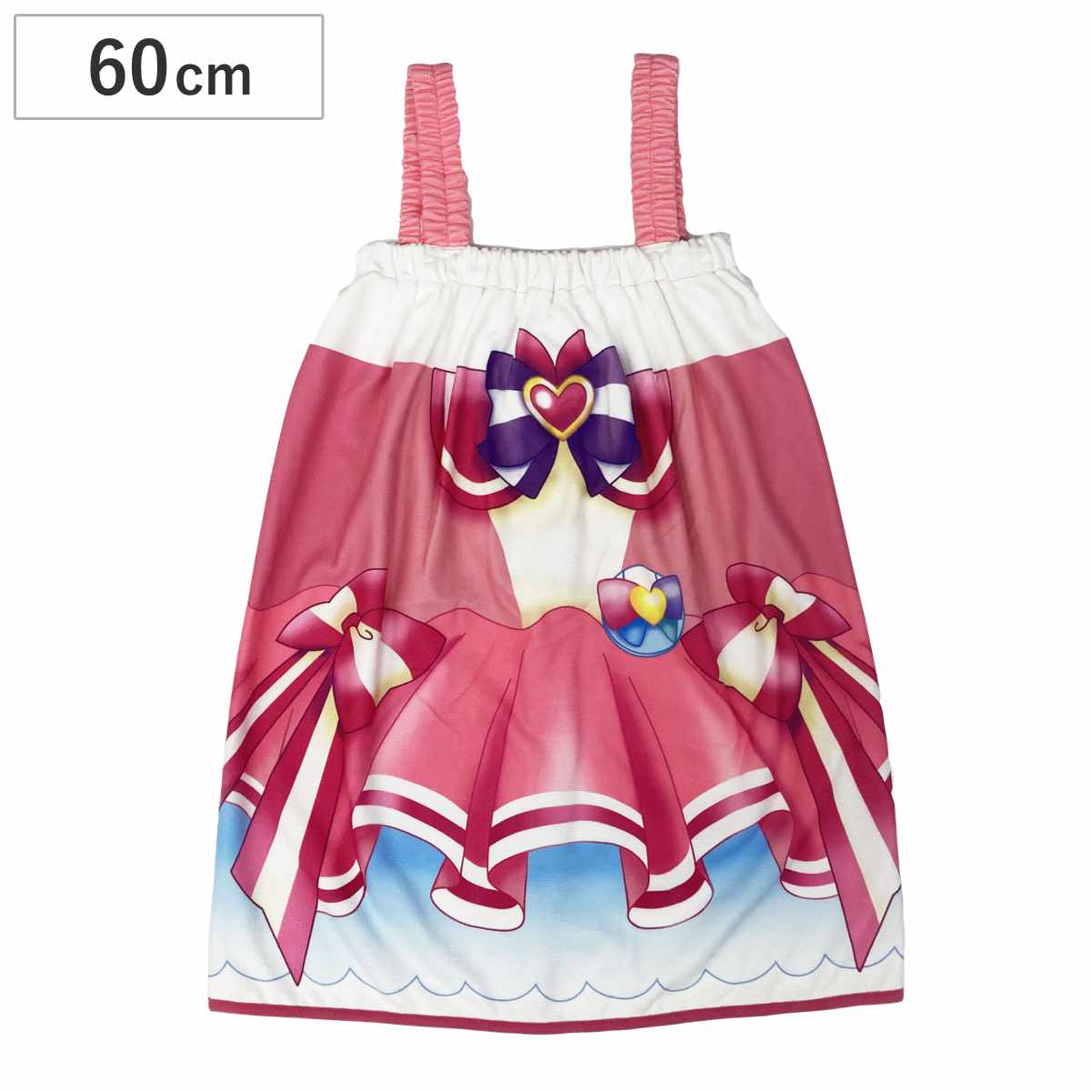 巻きタオル マイクロファイバー わんだふるぷりきゅあ！ なりきり 60