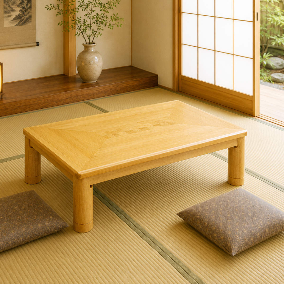 家具調こたつ 120cm×80cm 継脚付 座卓 幅120cm 長方形 継ぎ脚付き サクセス 家具調こたつ 日本製