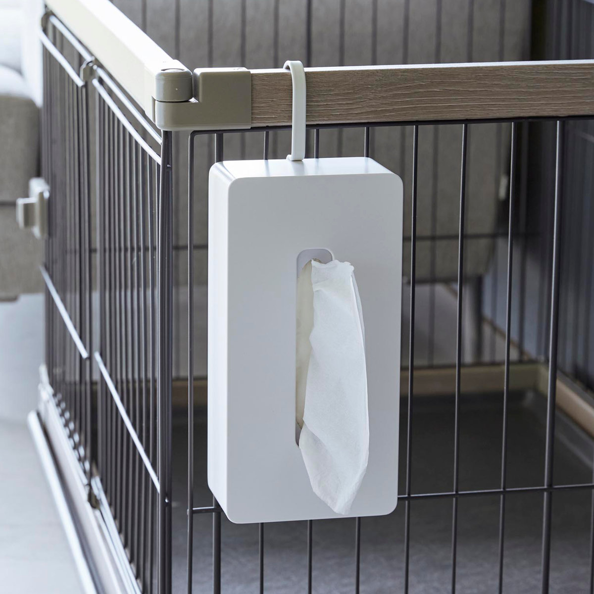 tower 特典付き 山崎実業 引っ掛けティッシュケース タワー