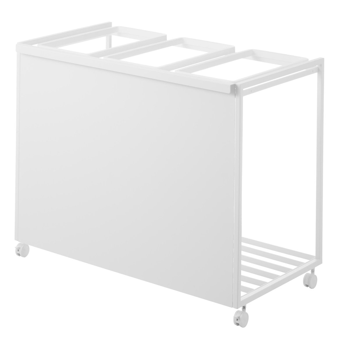 tower 山崎実業 目隠し分別ダストワゴン タワー 45L 3分別