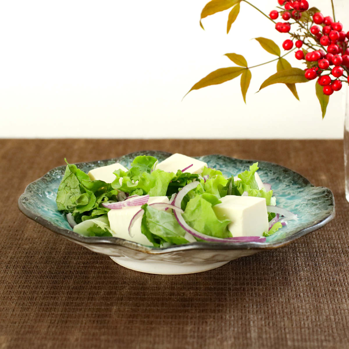 カレー皿 23cm KANADE 陶器 （ 電子レンジ対応 鉢 中鉢 パスタ皿 和