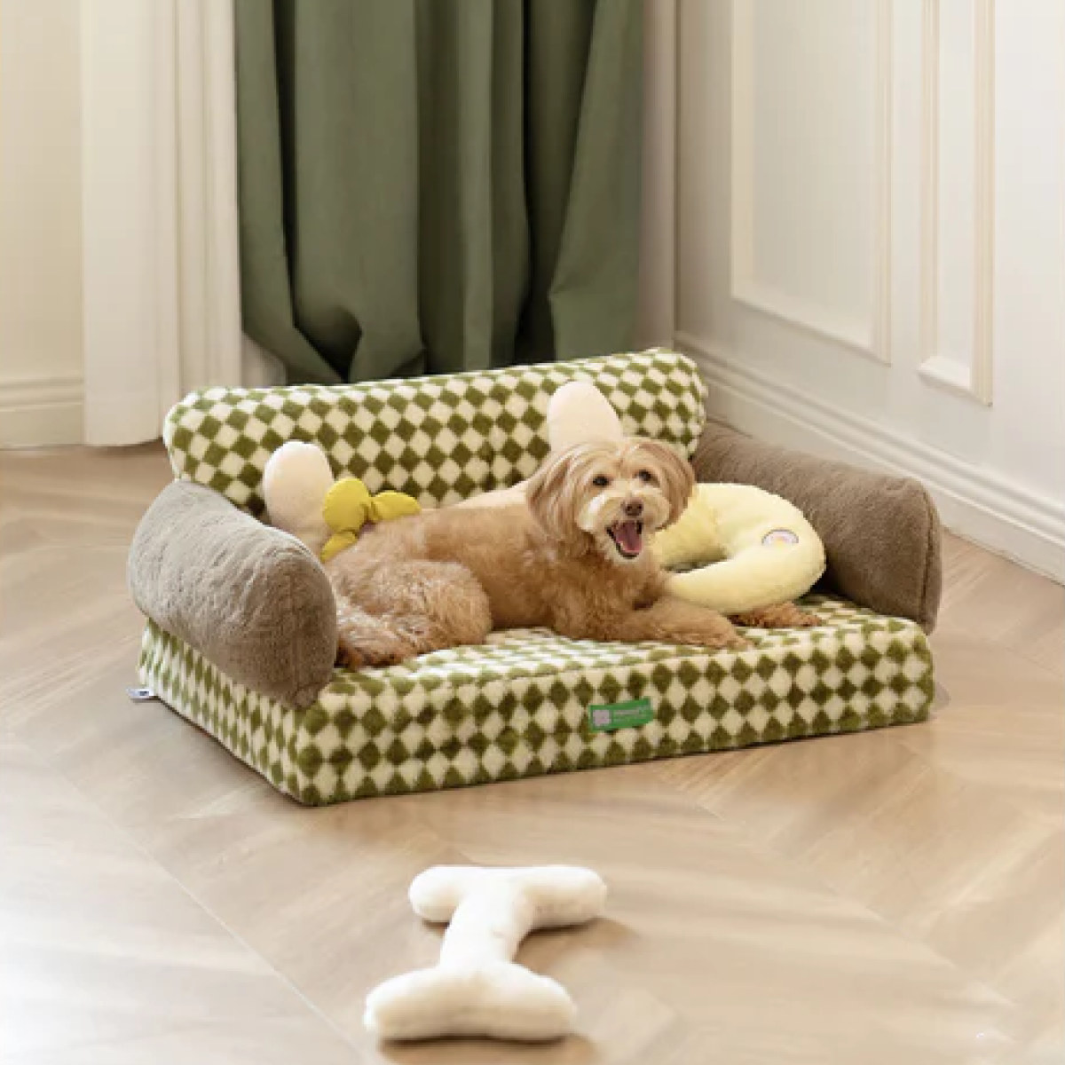 ペットベッド ミオファン ラックスソファ L 洗える （ ペット ベッド