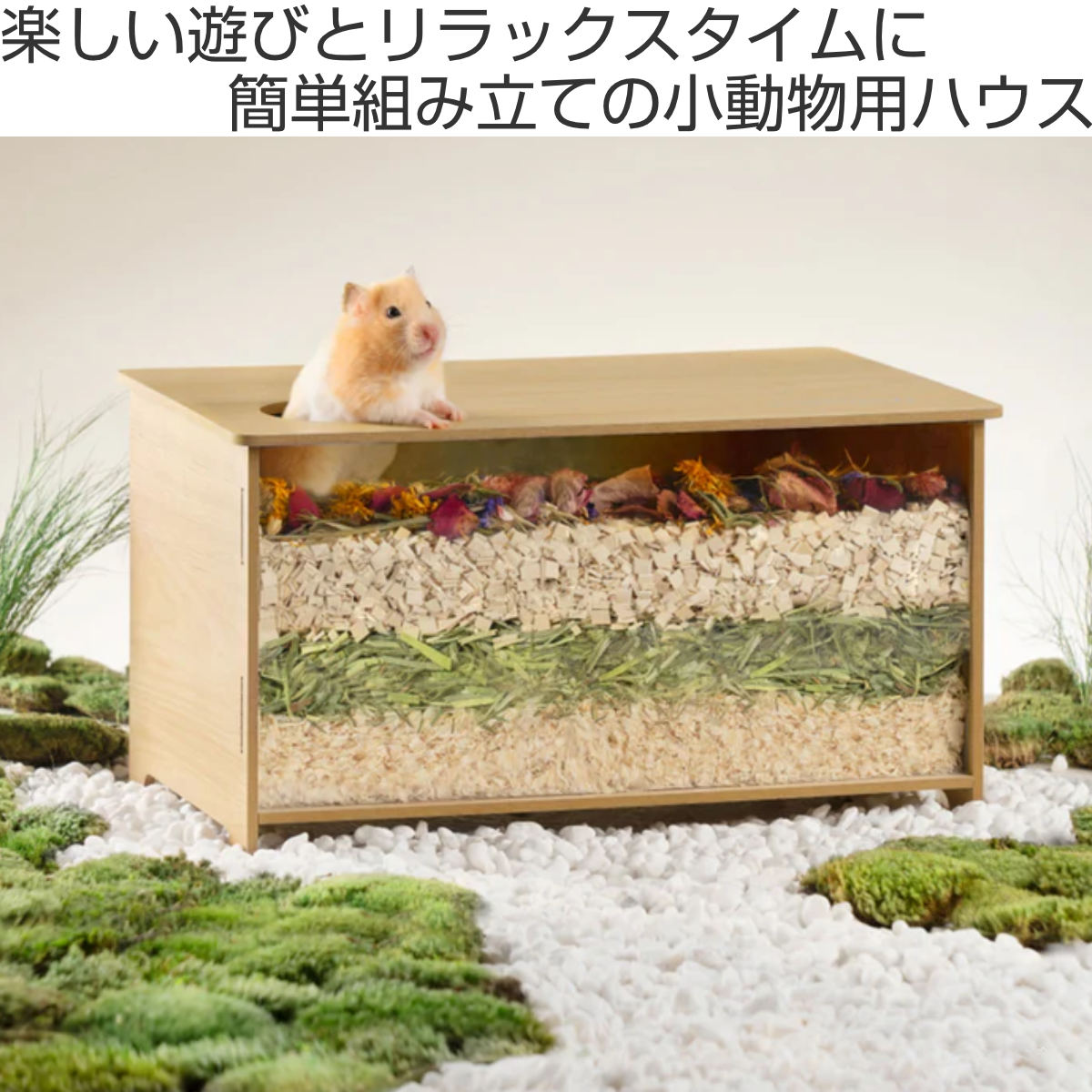 ケージ ハムスター ミオファン DIYハウス ダイニングルーム