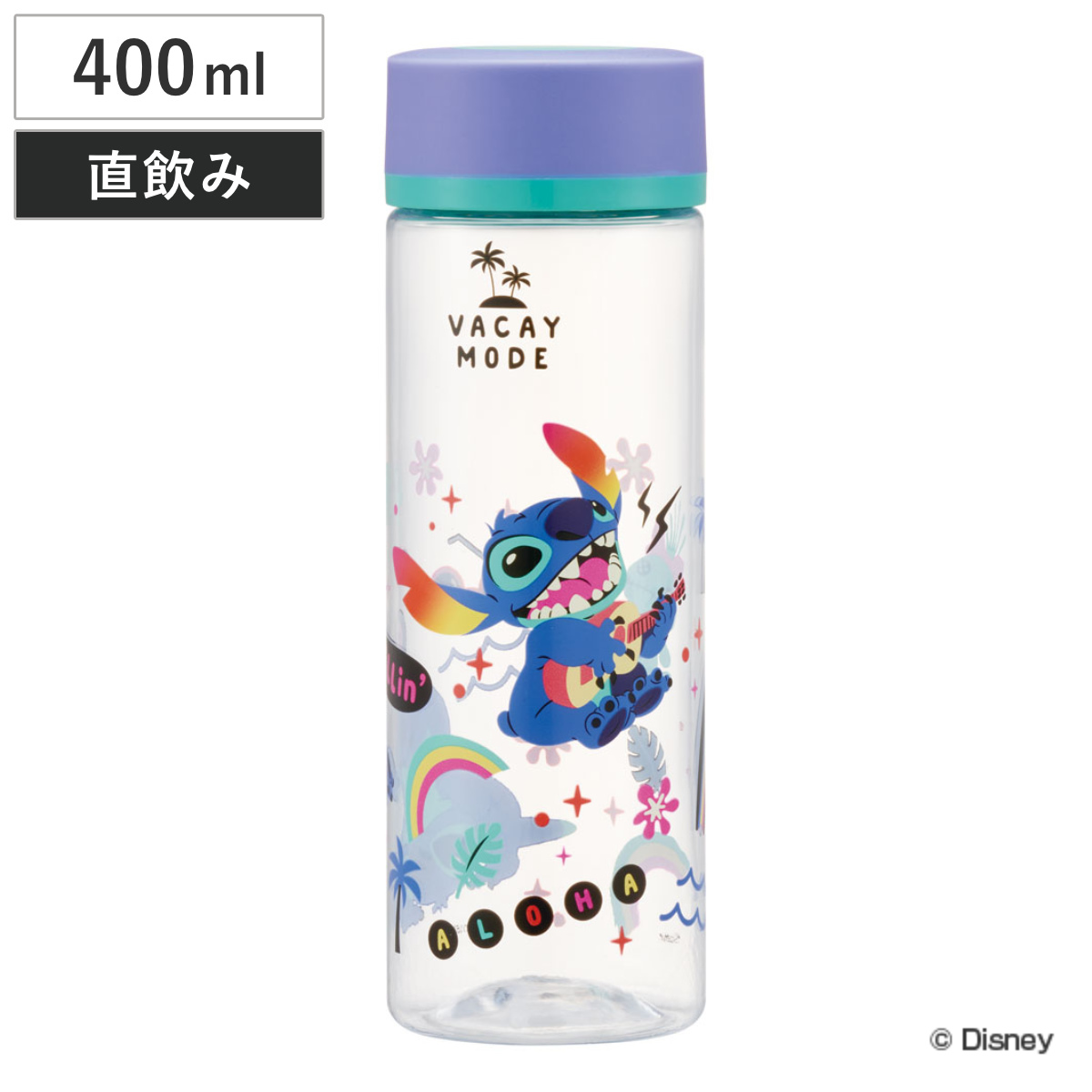 スケーター 水筒 400ml シンプルデザインブローボトル スティッチ