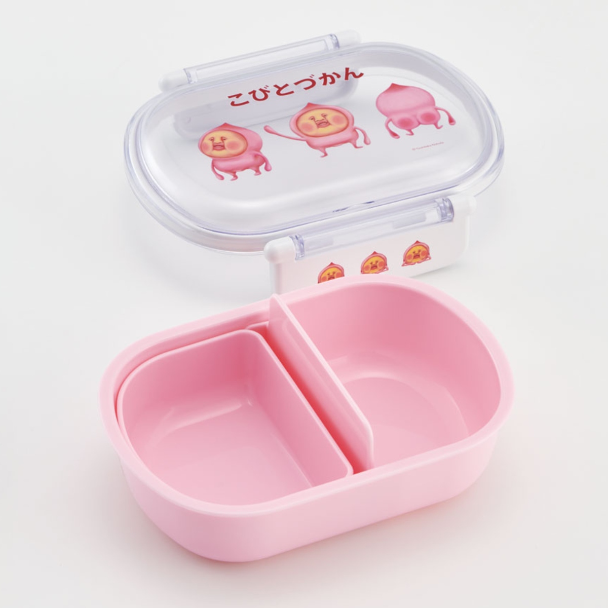 スケーター 弁当箱 1段 360ml 抗菌ふわっとタイトランチ こびとづかん