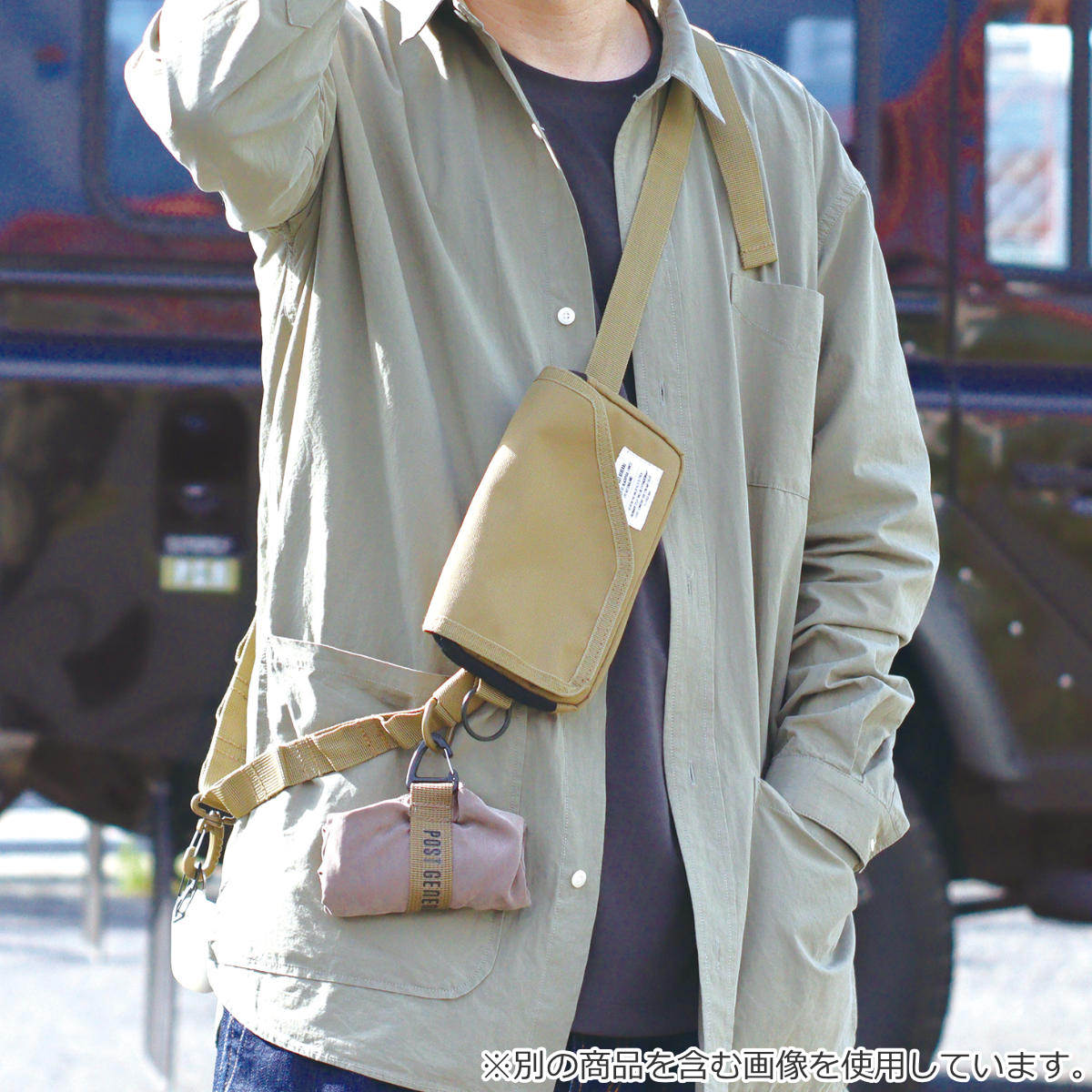 Creer ショルダーポーチ スリングウォレットポーチ ポストジェネラル