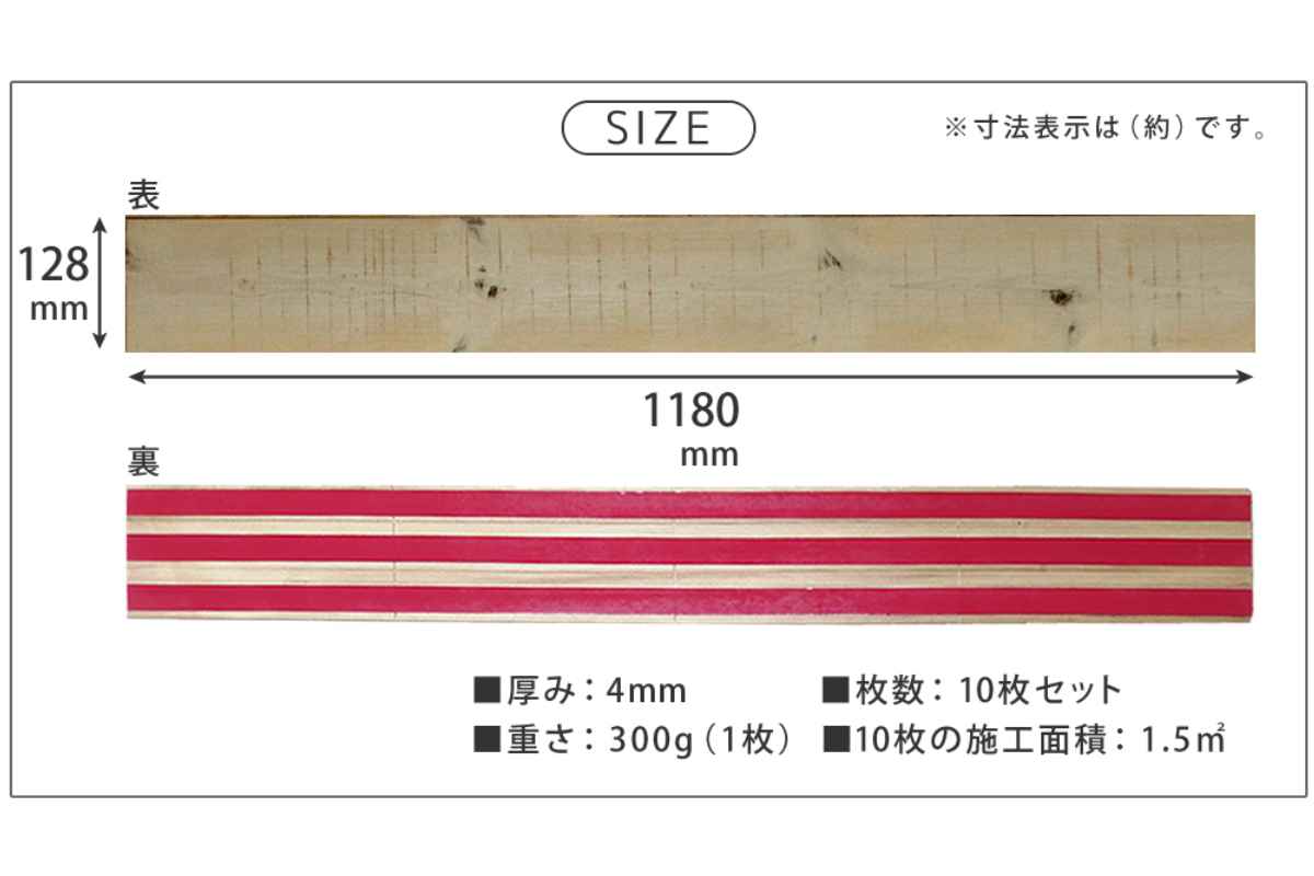 ウォールパネル SOLIDECO 貼れる 天然木 20枚組 約3×3m （ リメイクシート 壁用 のり付き 壁紙 壁紙シール 屋内用 DIY お手軽 パネル ウッドパネル ）_5