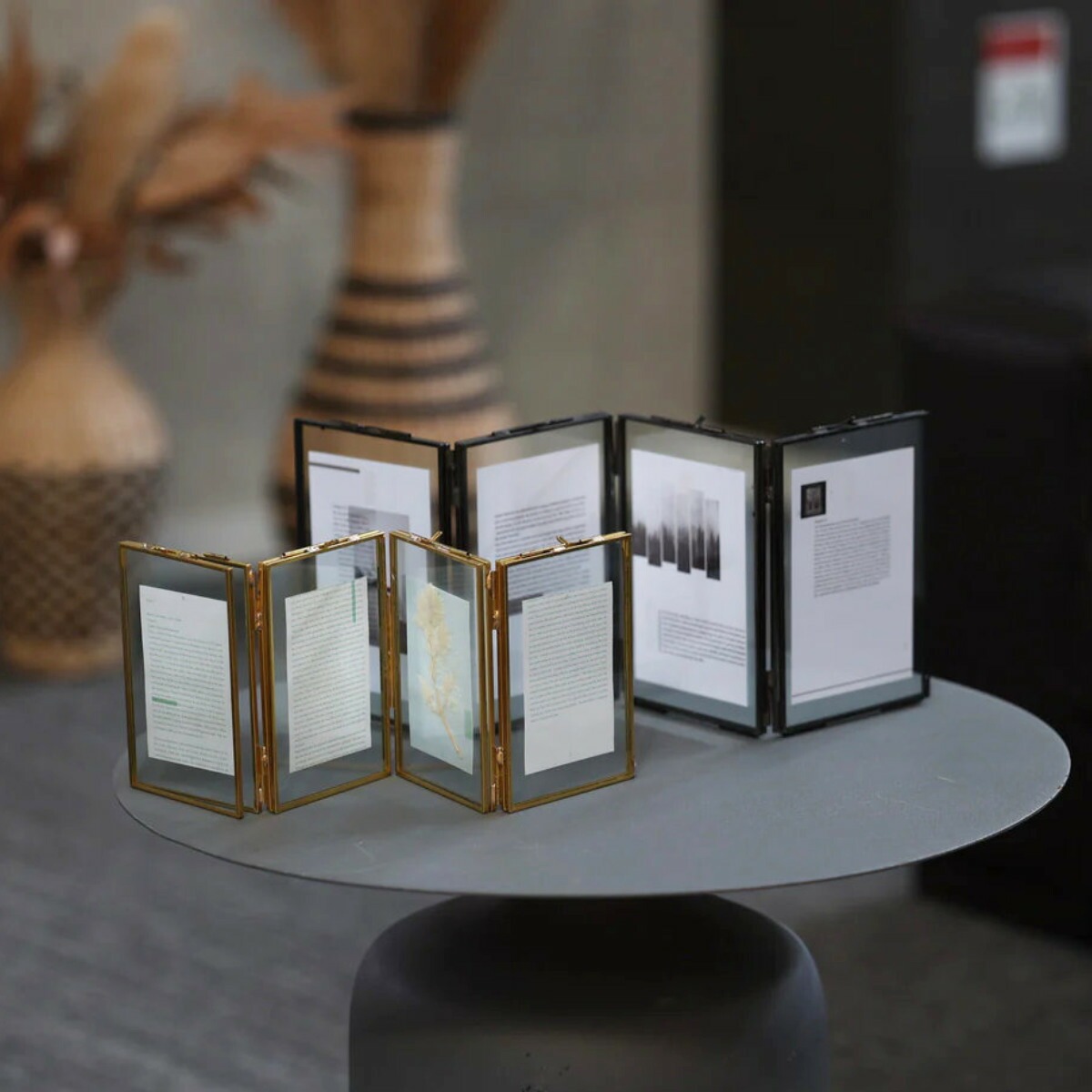 magnet フォトフレーム MOR-01 L判 4枚 （ フォトスタンド 写真立て