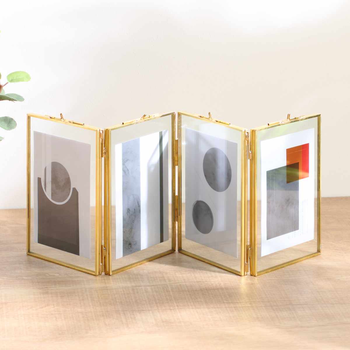 magnet フォトフレーム MOR-02 ポストカード 4枚 （ フォトスタンド