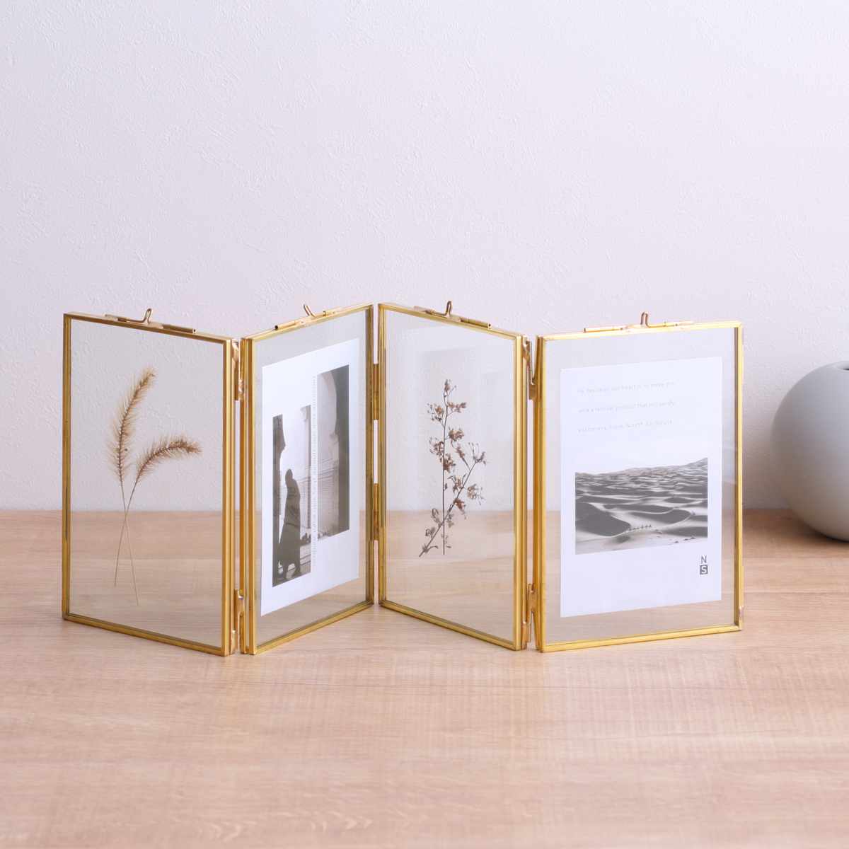 magnet フォトフレーム MOR-02 ポストカード 4枚 （ フォトスタンド