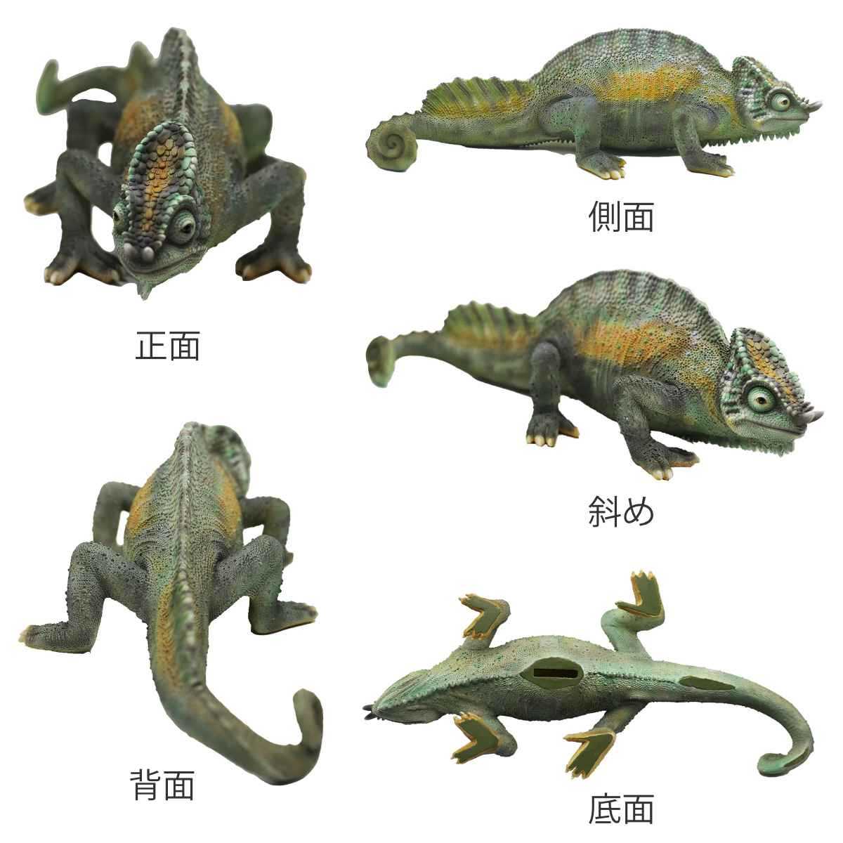 magnet オブジェ パーソンカメレオン ペットバンク 貯金箱