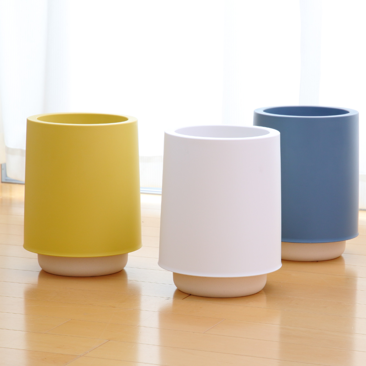 ゴミ箱 7L 丸型 リビング ホールドカン プラスチック （ ごみ箱 7