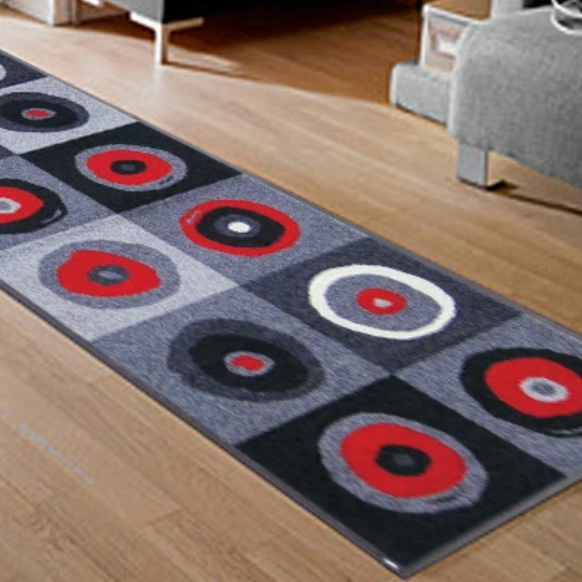 キッチンマット wash＋dry ウォッシュアンドドライ Sergej grey 屋内屋外兼用 60×180cm （ 台所マット 洗える ） | クリーンテックス・ジャパン | 11