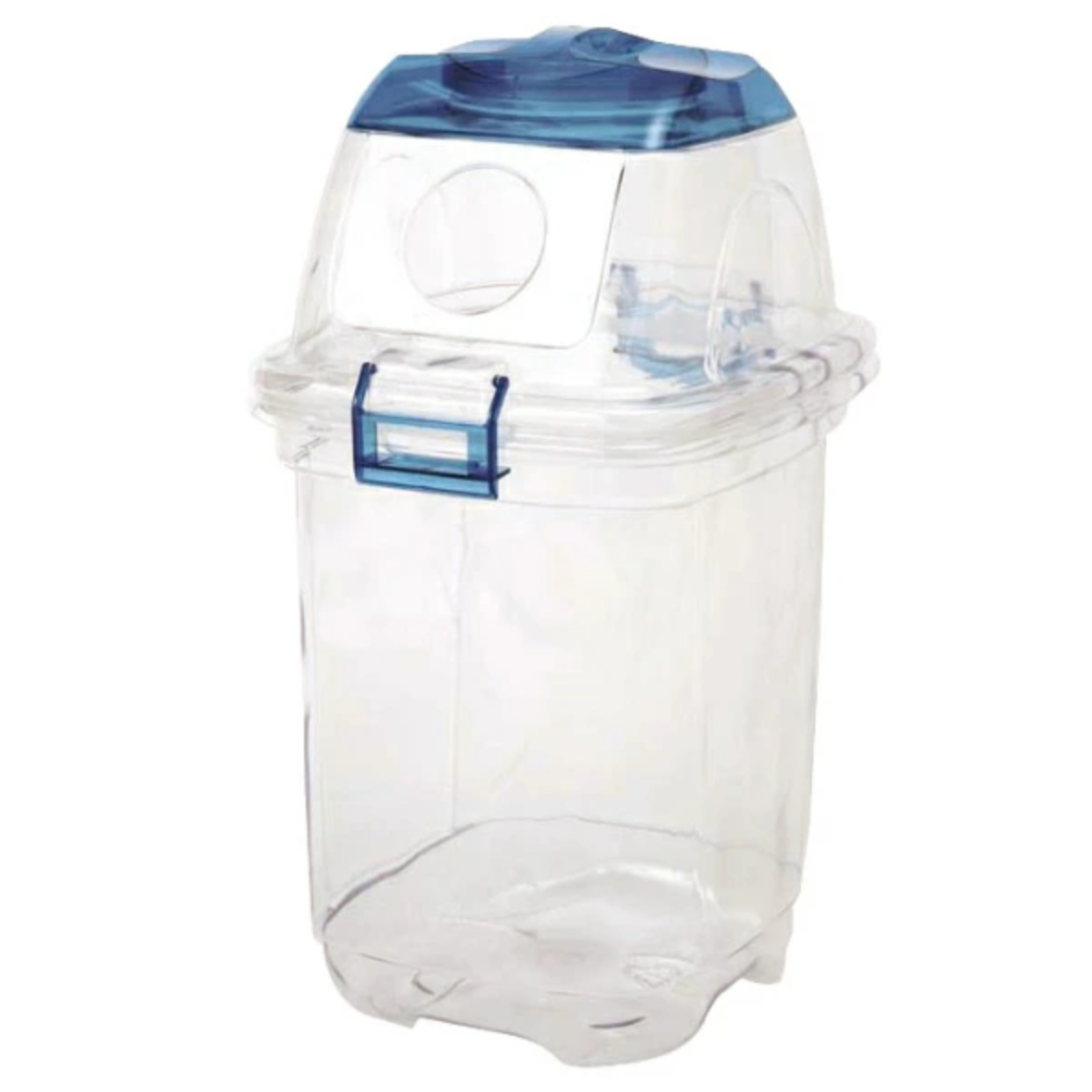 屋内用ゴミ箱 業務用ダストボックス 35L 透明エコダスター 再生プラスチック製 （ コンドル 山崎産業 ゴミ箱 ダストボックス 分別 樹脂製 ごみ箱 ）_10
