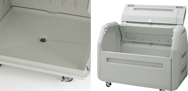 法人限定） 業務用ゴミ箱 410L ダストボックス 400 （ 山崎産業