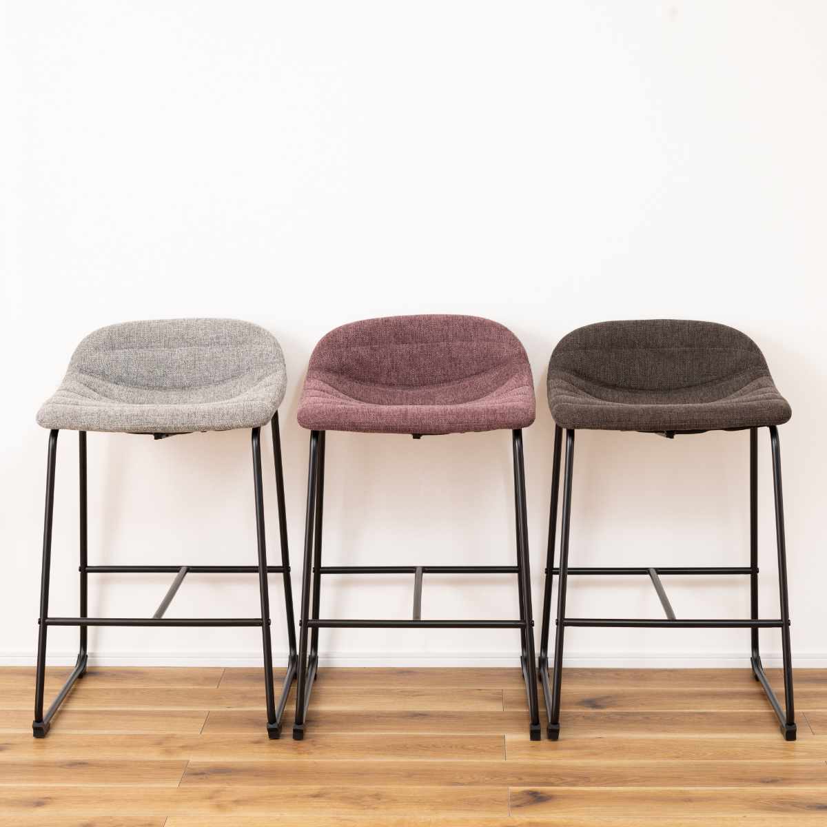 東谷 カウンターチェア 同色2脚セット 座面高66cm ハイチェア （ 座面