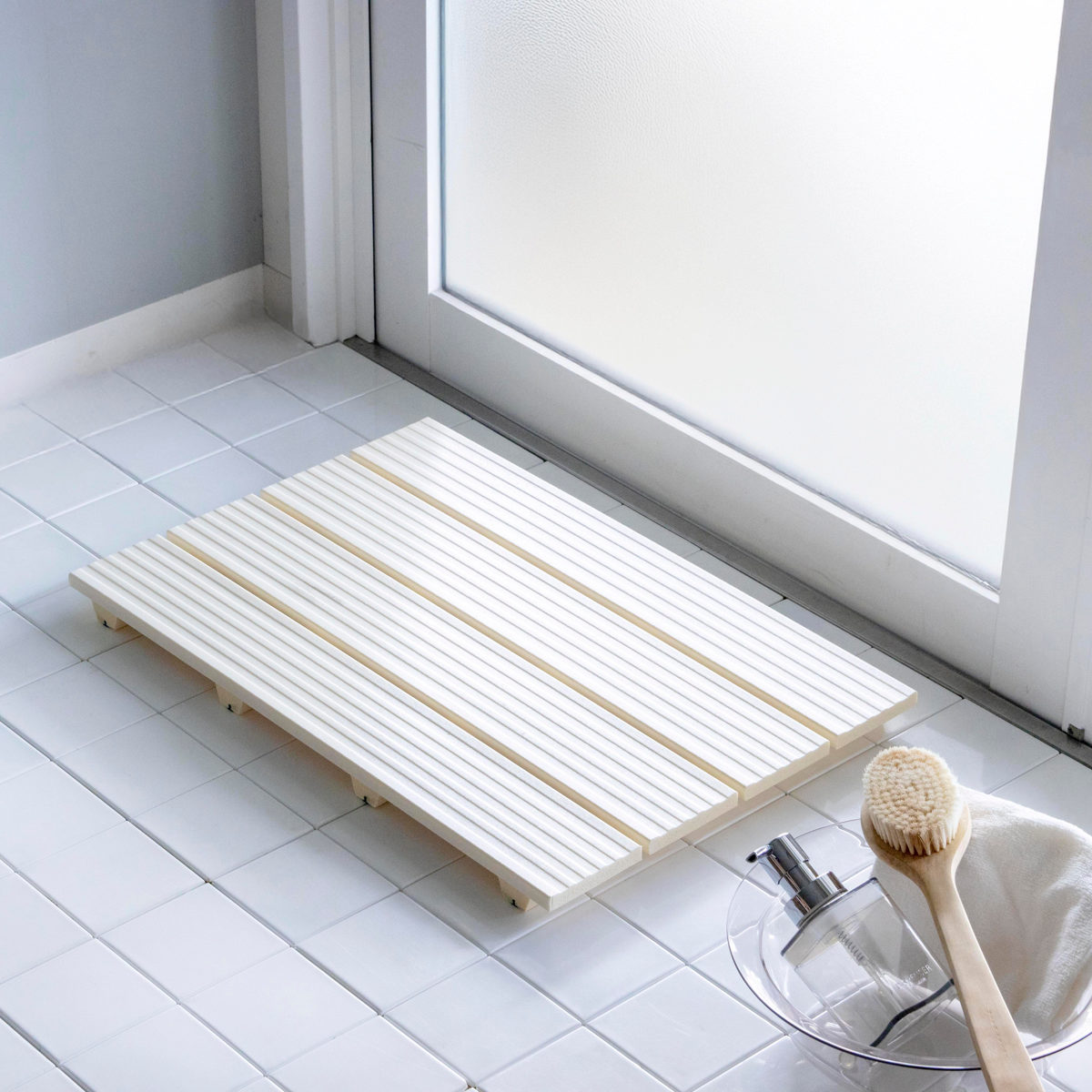 すのこ 風呂マット タフスノコ S 4枚板 40×60cm （ スノコ マット お