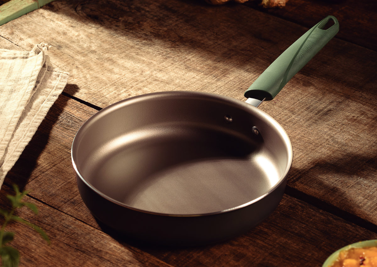 【新品未使用品】トラモンティーナ　ながく使える20cm フライパン livingut_460679
