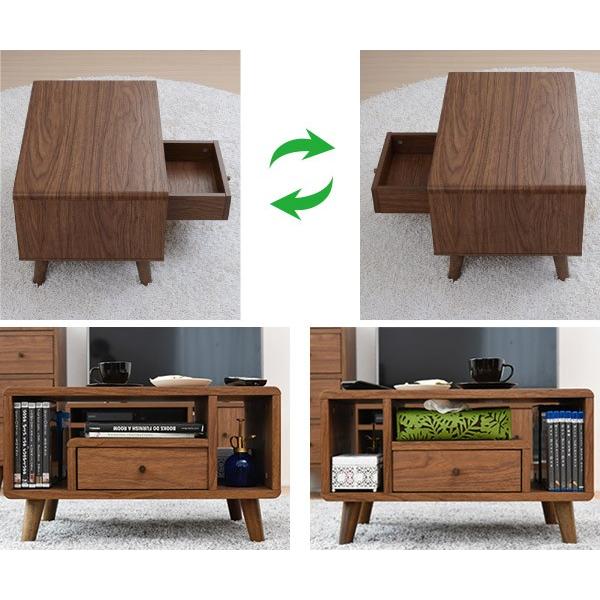 ぽ*う様 【最終値下げ】高品質モダンセンターテーブル 引き出し付き 配送可【送料 ローテーブル 幅60cm 引出し付 北欧風 Pico （ テーブル センター