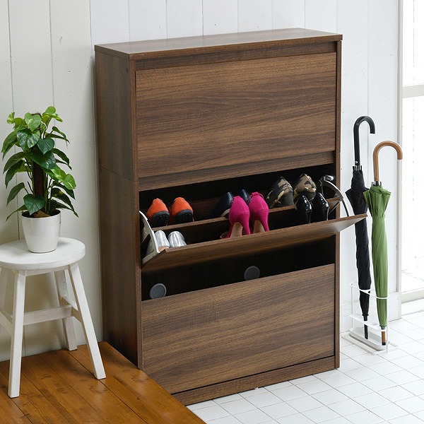 JK-PLAN（ジェイケイ・プラン） 下駄箱 6段 幅79cm 組立品 最大18足