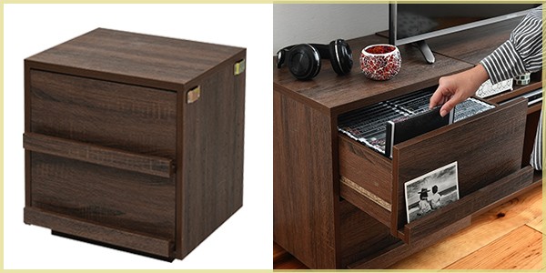 テレビボード 引き出し付き テレビ台 リビングボード 組み合わせ収納 引出し×2 幅150cm