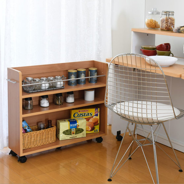 押入れ 収納ラック キャスター付 本棚 2台セット スリム 奥行78cm （ 押入れ収納 収納 ラック 棚 押し入れ ） | JK-PLAN | 22