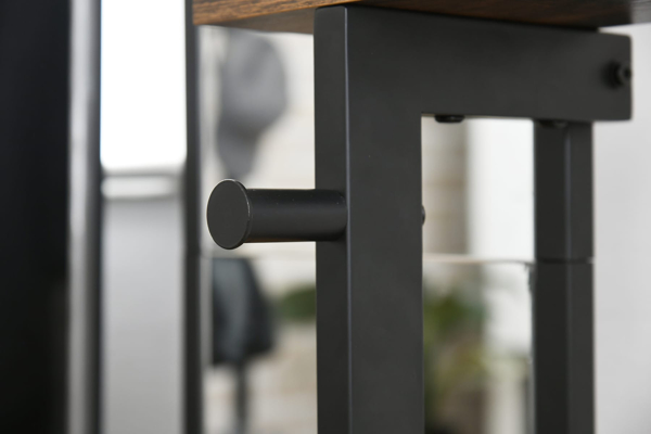 スタンドミラー 高さ160cm ELVIS ミラー 全身鏡 小物置き フック付 鏡