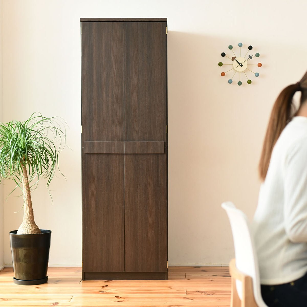 壁面収納 整理棚 クローゼット ロッカーシリーズ 約幅60cm （ 収納 服