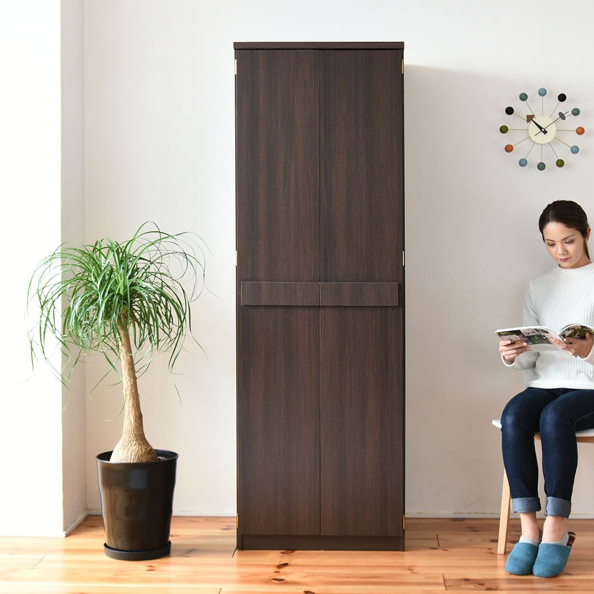 壁面収納 整理棚 クローゼット ロッカーシリーズ 約幅60cm （ 収納 服