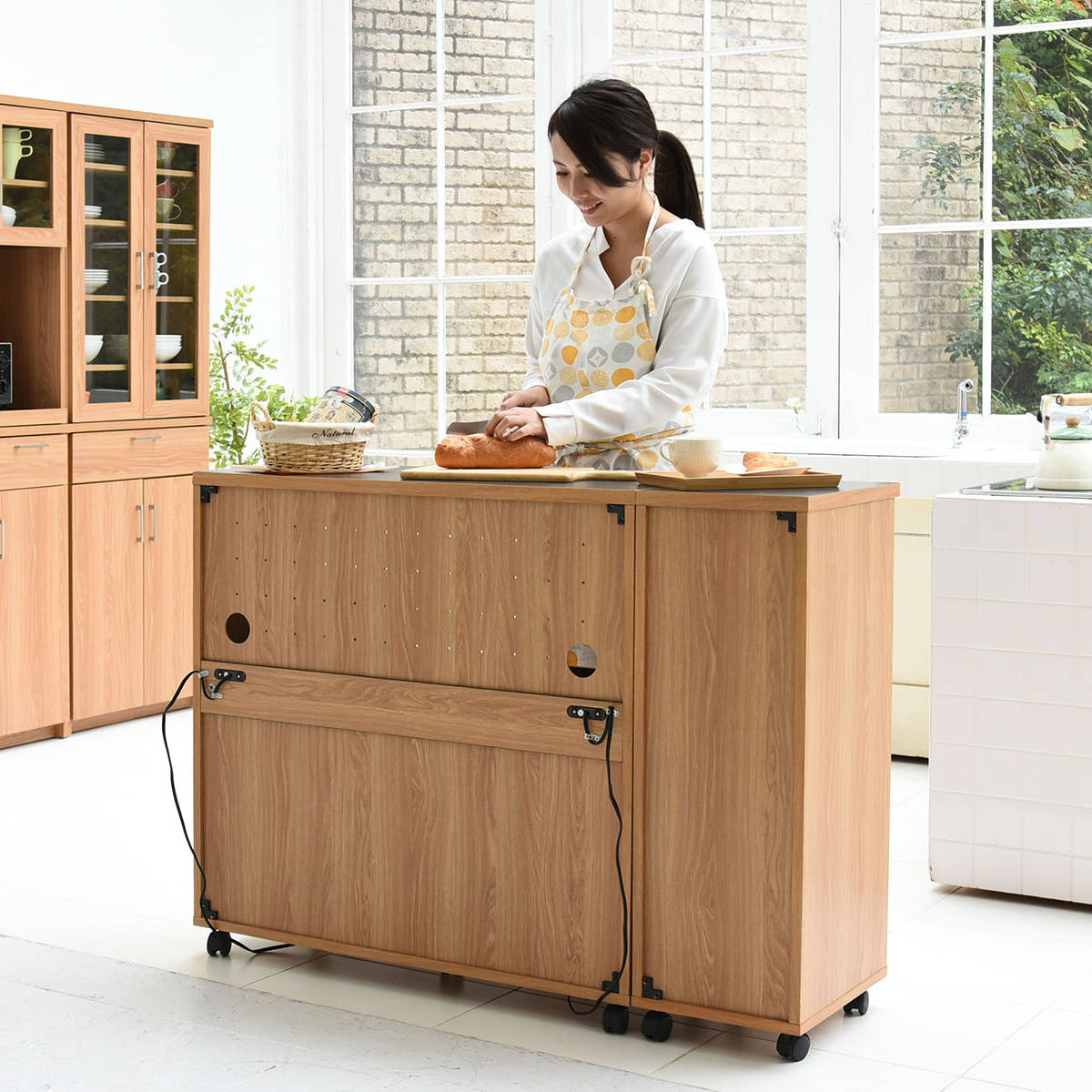 JK-PLAN（ジェイケイ・プラン） レンジ台 幅120cm キッチンラック