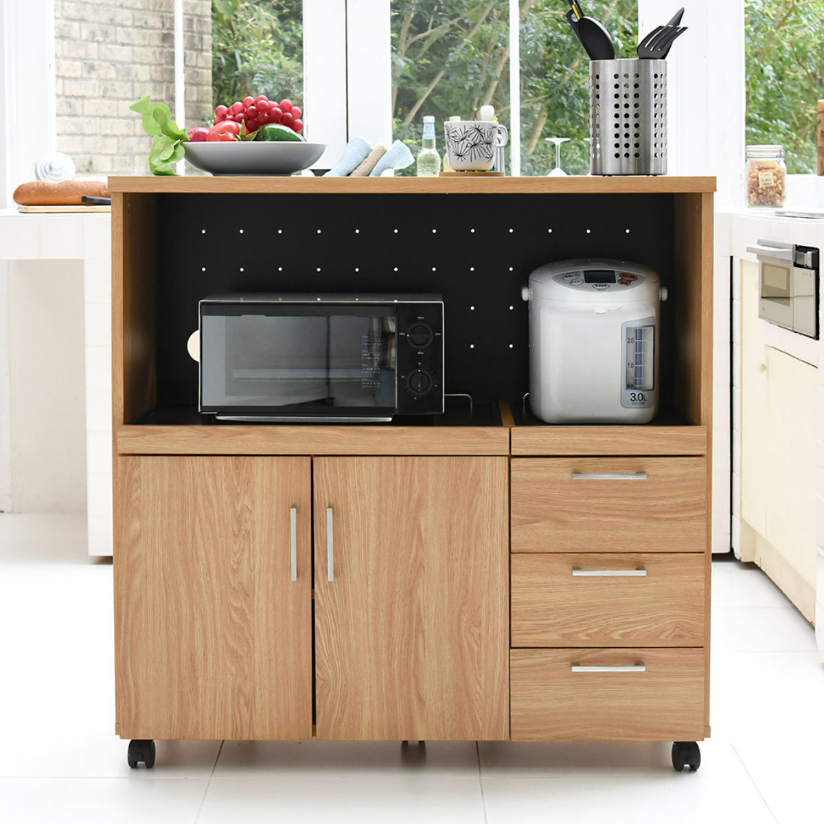 JK-PLAN（ジェイケイ・プラン） レンジ台 幅90cm キッチンラック