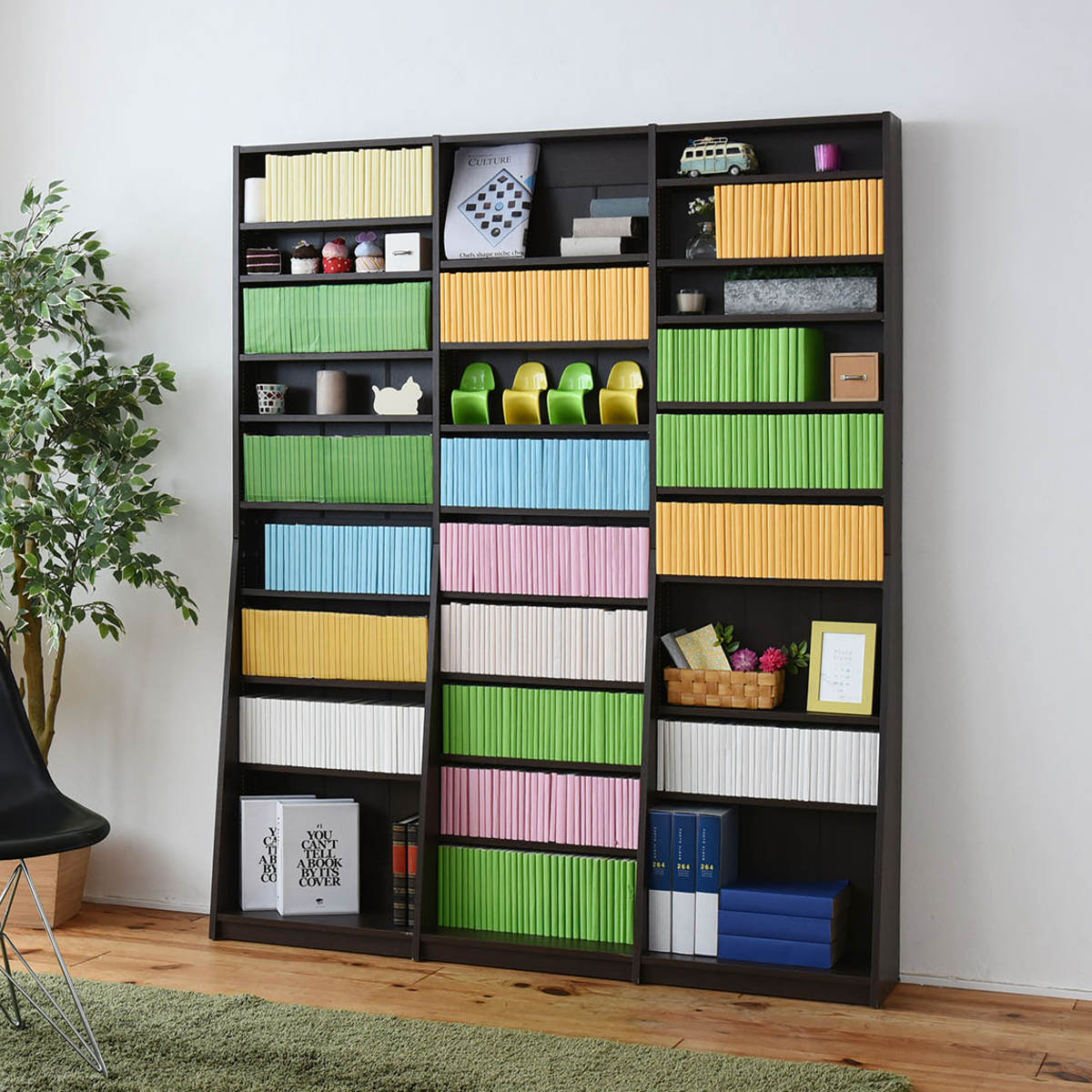 JK-PLAN（ジェイケイ・プラン） 本棚 ブックシェルフ 幅150cm スリム