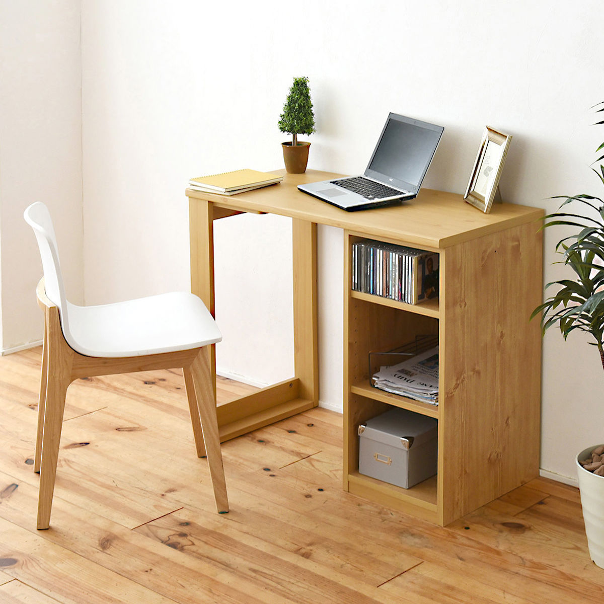 学習机 コンパクト ツインデスク 勉強机 wits ラック付 （ 机 デスク