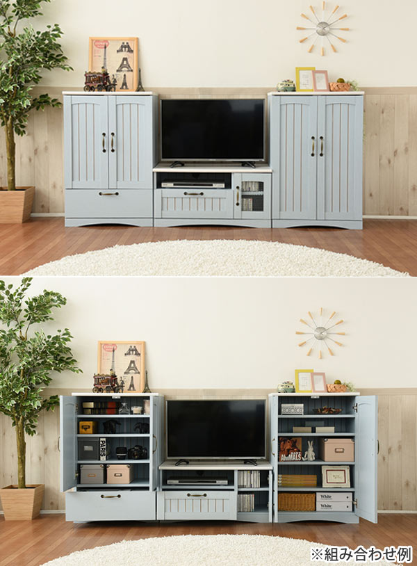 JK-PLAN（ジェイケイ・プラン） キャビネット 幅60.5cm 両開き 収納棚