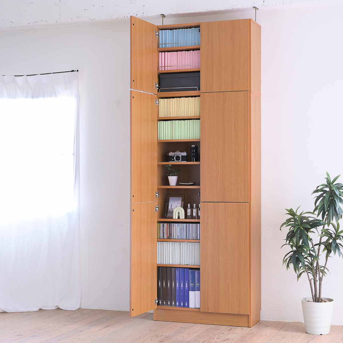 大人気Nelson本7冊セット JK-PLAN（ジェイケイ・プラン） 本棚 幅81cm 高さ180.5cm 全棚可動