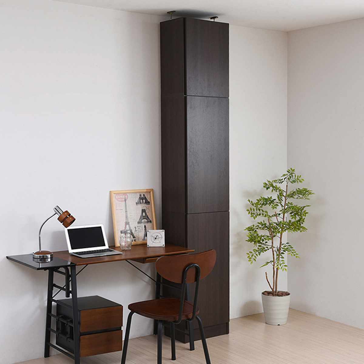 JK-PLAN（ジェイケイ・プラン） 本棚 上置き棚セット 扉付き 幅41.5cm