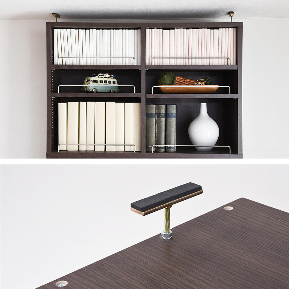 JK-PLAN（ジェイケイ・プラン） 本棚 上置き棚セット 幅81cm 高さ238.5